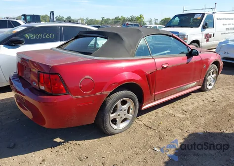 2003 Ford Mustang z USA, uszkodzony, nr VIN 1FAFP44443F342357